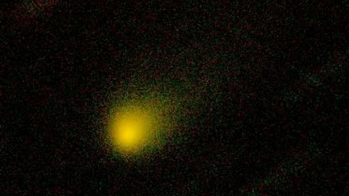 Snímek komety 2I/Borisov pořízený dalekohledem na observatoři Gemini na Havaji.