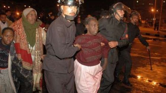 Smrt súdánských imigrantů v Egyptě