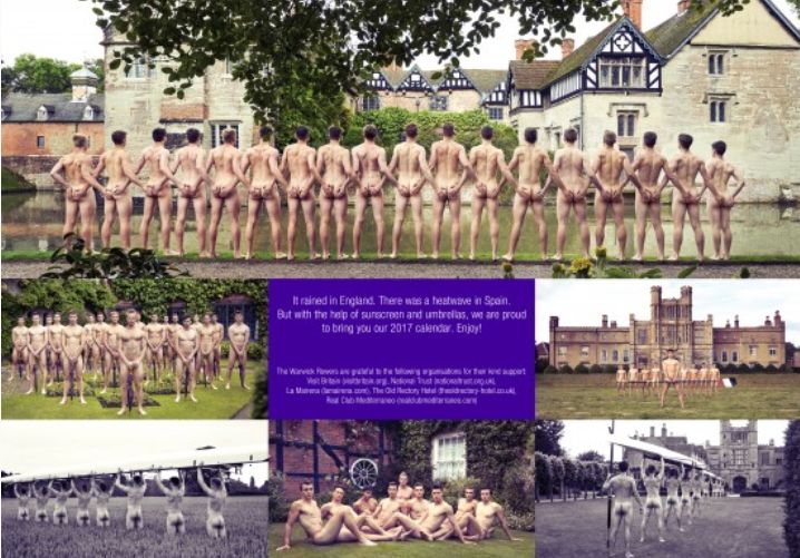 Jednorázové užití / Fotogalerie / Tito sportovní naháči od vesel vám přinášejí odvážný kalendář na rok 2021