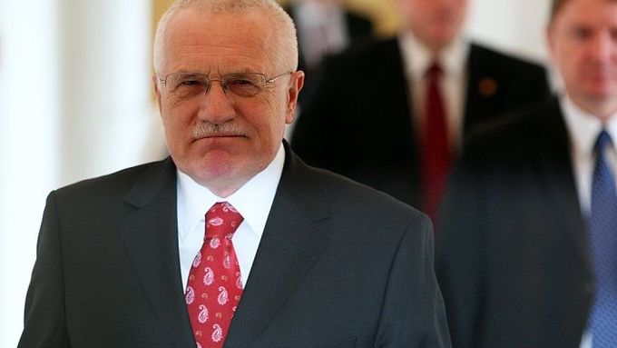 Václav Klaus mezi druhým a třetím kolem druhé volby