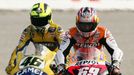 MotoGP: Nicky Hayden (69) a Valentino Rossi - 2006