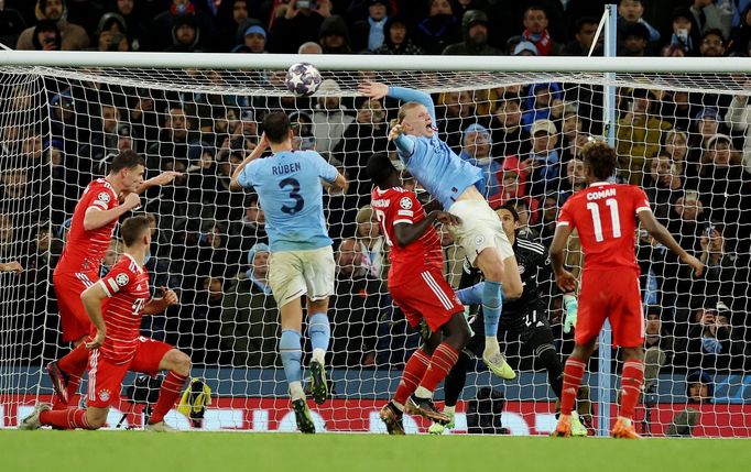 Manchester City - Bayern Mnichov, první zápas čtvrtfinále Ligy mistrů 2022/2023