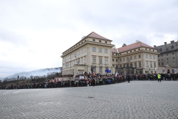 Petr Pavel složil slavnostní slib na společné schůzi obou komor Parlamentu na Pražském hradě a stal se novým českým prezidentem, Praha, 9. 3. 2023