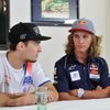 MotoGP 2017: Karel Abraham, Karel Hanika a Jakub Kornfeil