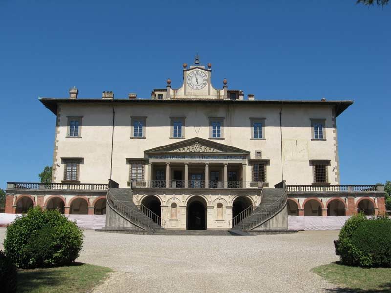 UNESCO - vily Medicejských, Itálie