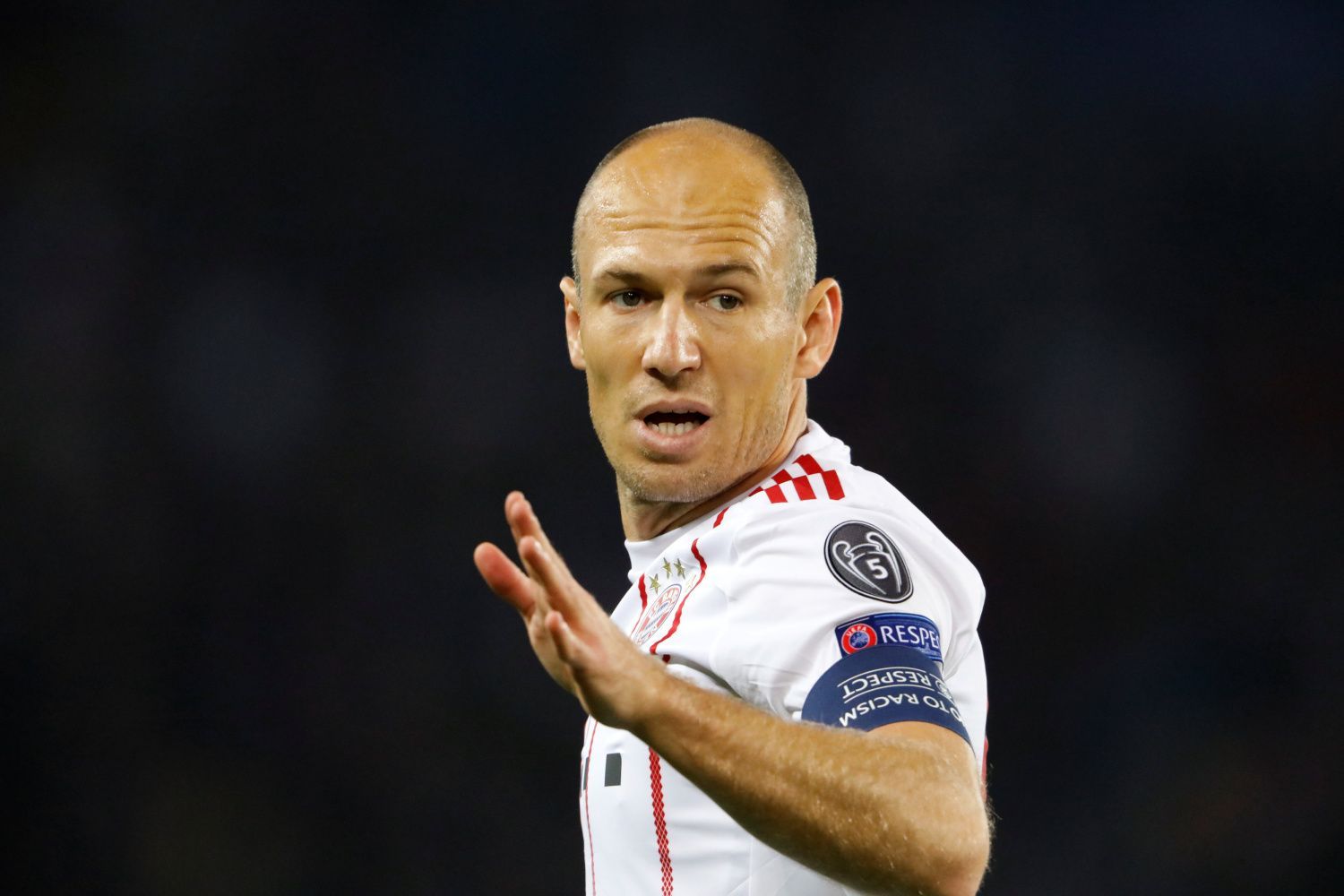 LM, PSG-Bayern: Arjen Robben (Bayern Mnichov)