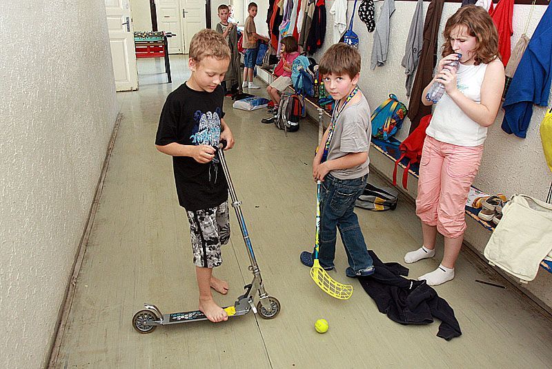 Stávka na základní škole Táborská v Praze