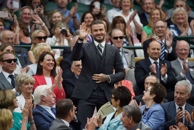 Wimbledon 2016: David Beckham