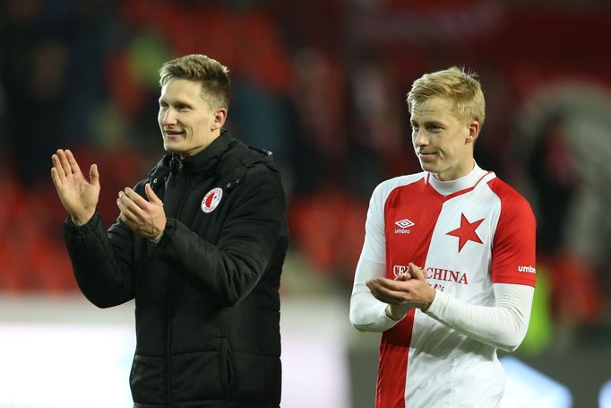 EPL, Slavia-Jihlava: radost Slavie - Milan Škoda