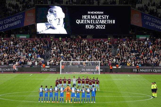 Soccer Football - Europa Conference League - Group B - West Ham United v FCSB - London Stadium, London, Britain - September 8, 2022 General view of the players during a m