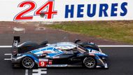 Alexander Wurz na trati závodu v Le Mans.