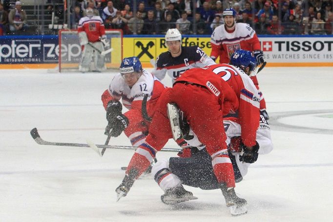 MS 2016, Česko-USA: Martin Zaťovič (26), Radek Faksa (12)