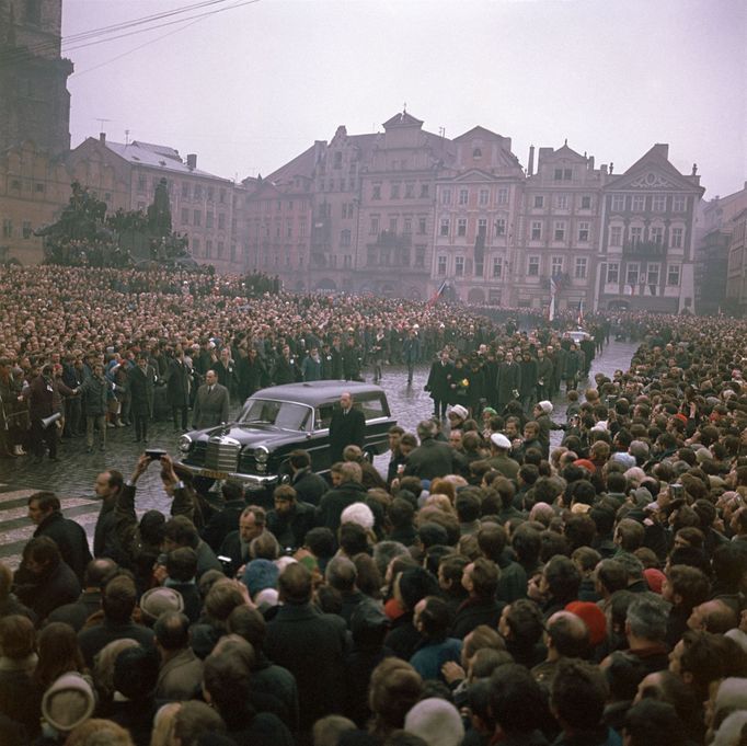 Výročí 50. let od sebeupálení Jana Palacha