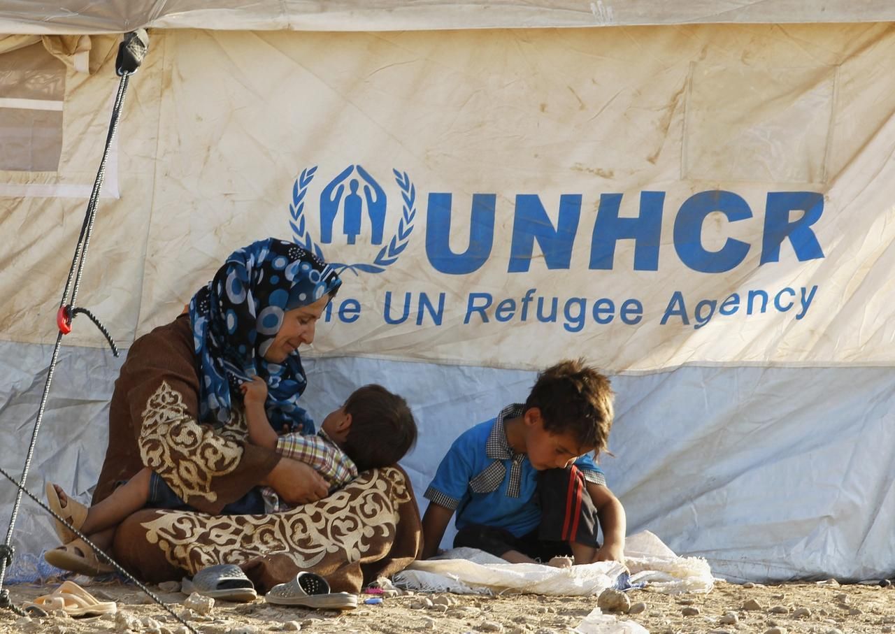 Sýrie - Irák - uprchlík - uprchlický tábor