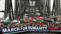 Austrálie Gaza pochod