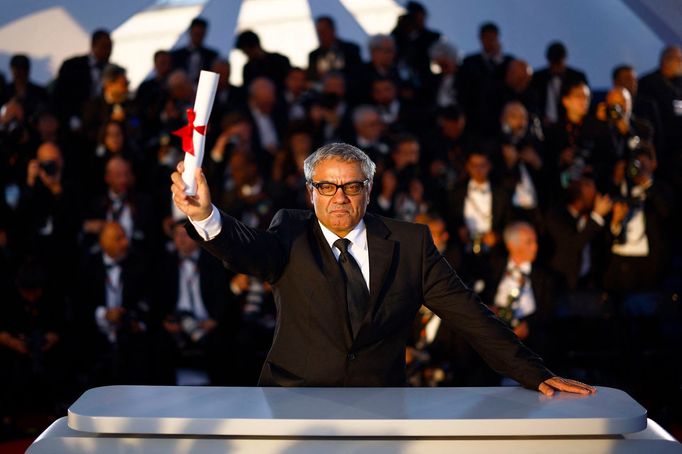 Mohammad Rasúlof na letošním festivalu v Cannes.