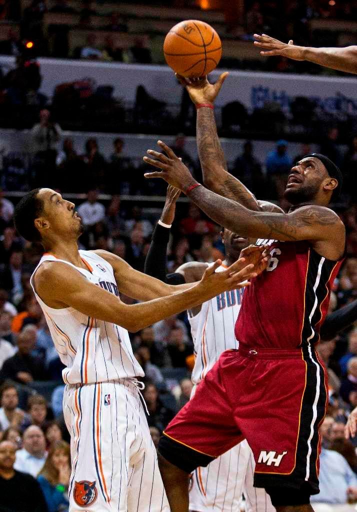 NBA: Miami - Charlotte: Le Bron James