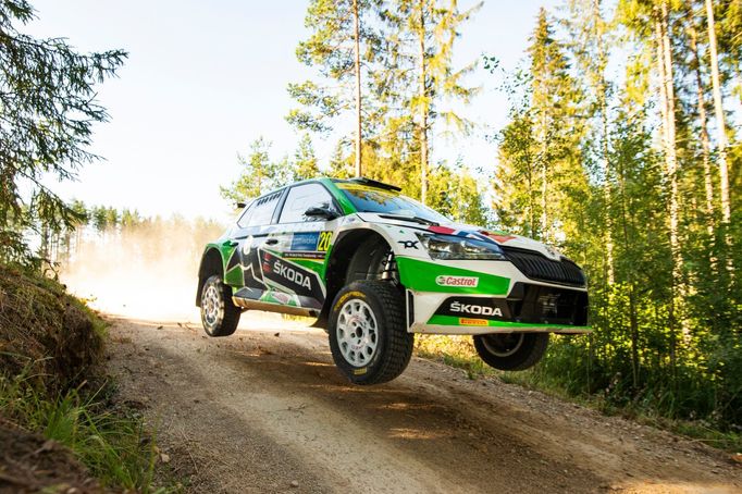 Andreas Mikkelsen, Škoda na trati Estonské rallye 2021