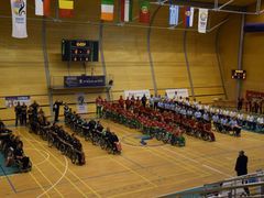 Mistrovství Evropy basketbalu na vozíku v Brně se účastní celkem 7 zemí.