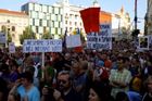 Další protesty proti Babišovi a Benešové v regionech. Příště se lidé sejdou na Letné