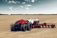Farmaření na dálkové ovládání: Case IH představil koncept traktoru bez traktoristy