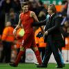 Premier League, Liverpool - Sunderland: Steven Gerrard a Brendan Rodgers