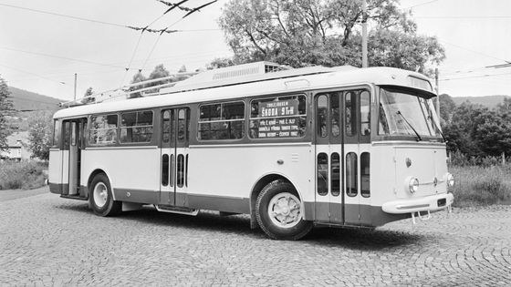 Škoda 9 Tr, jeden z nejrozšířenějších trolejbusů na světě.