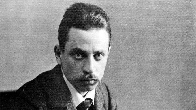 Básně Rainera Maria Rilkeho (na snímku, nedatováno) do češtiny překládali Vladimír Holan, Pavel Eisner nebo Jiří Gruša.
