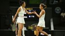 Sie Šu-wej a Barbora Strýcová, Wimbledon 2023