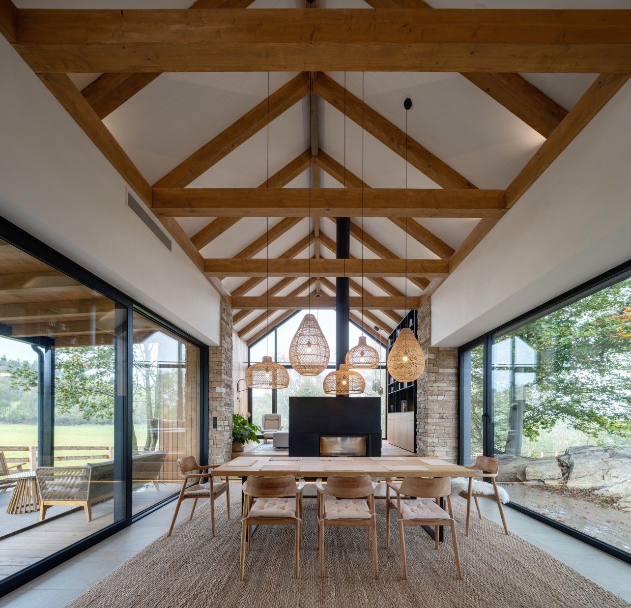 CHALET BLATNO, bydlení, interiér, novostavba