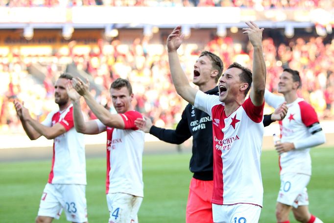 EPL, Sparta-Slavia: radost Slavie