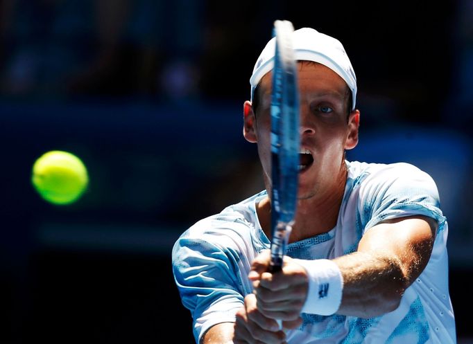 Tomáš Berdych ve třetím kole Australian Open