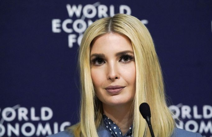 Ivanka Trumpová na Světovém ekonomickém fóru v Davosu