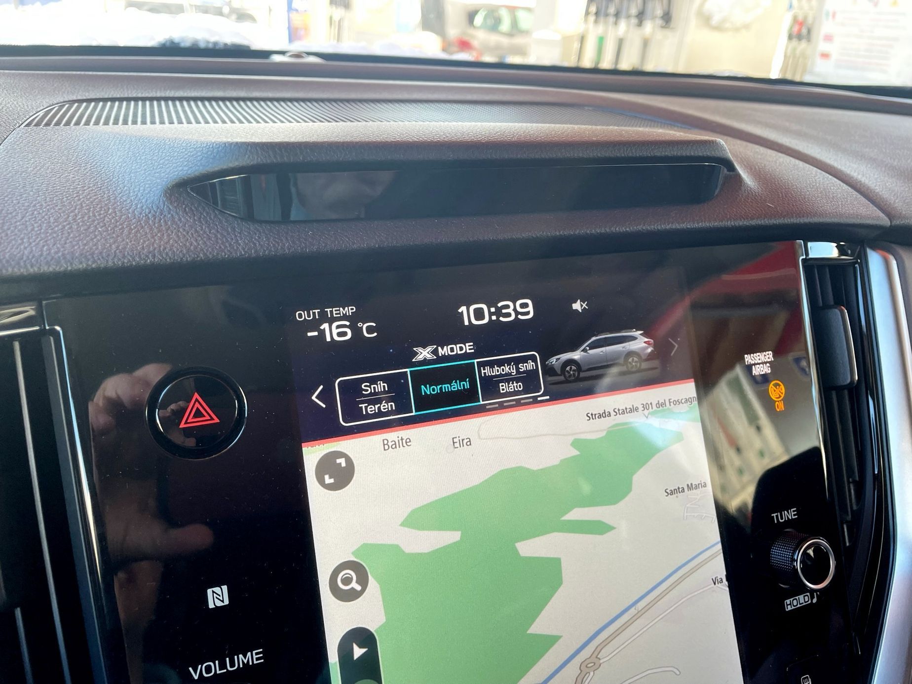 Cestopis Livigno a Subaru Outback 2022