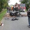 Harley se srazil s autem autoškoly