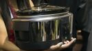 A Belkin Crock-Pot WeMo Smart Slow Cooker ($99.99) is displayed during &quot;CES Unveiled,&quot; a media preview event to the annual Consumer Electronics Show (CES), in L