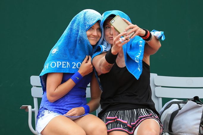 French Open 2017: Lucie Šafářová a Bethanie Matteková-Sandsová