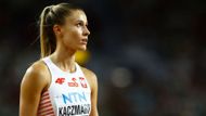 Polka Natalia Kaczmareková může být spokojená, z Budapešti si odváží stříbro.