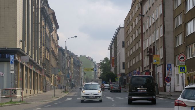 Koněvova ulice na pražském Žižkově