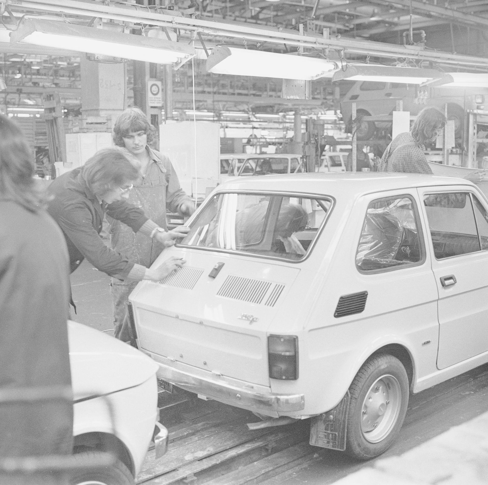 Polski Fiat 126p výroba Bílsko-Bělá