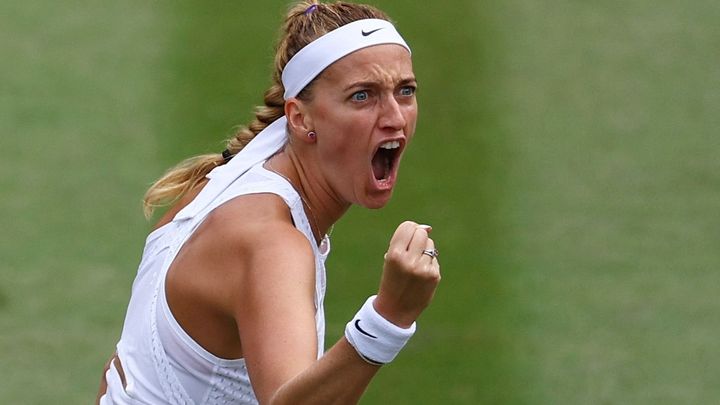 Kvitová - Navarrová 0:2. Češka si na svém posledním Wimbledonu zahrála jediný zápas; Zdroj foto: Reuters