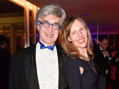 Wim Wenders s manželkou Donatou minulý měsíc v Berlíně.