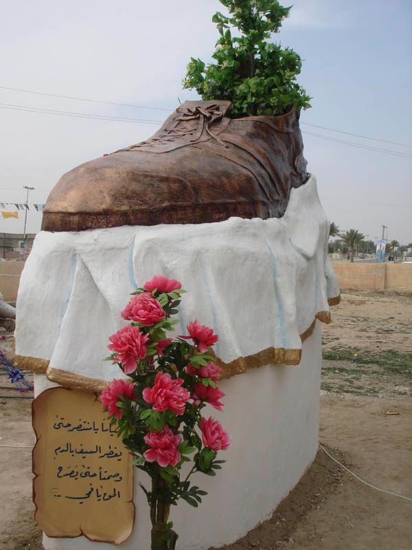 Socha boty v Iráku