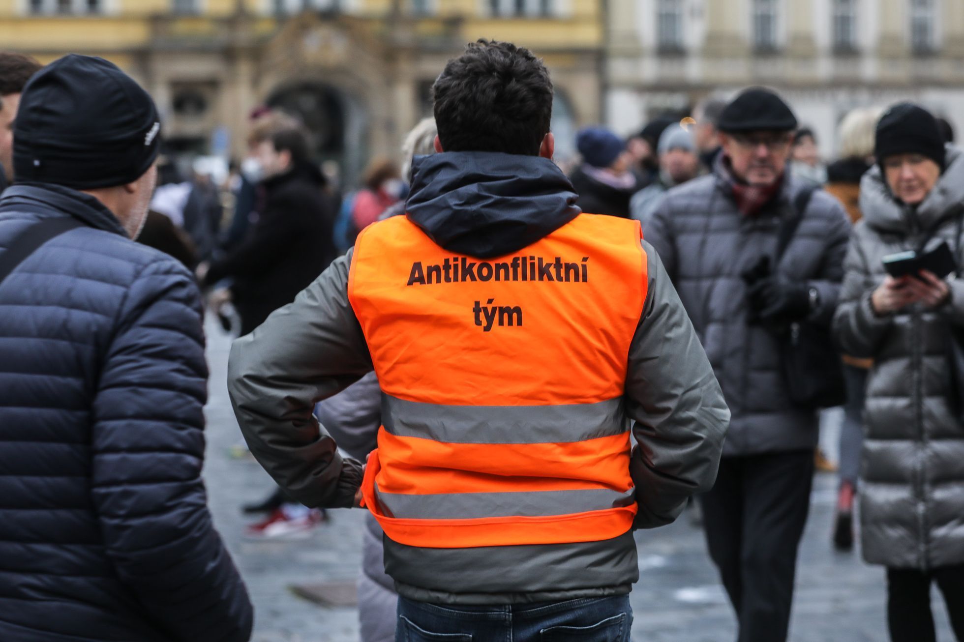 17. listopad 2021, státní svátek, Sametová revoluce, 17. 11. 2021, Národní třída, Hlávkova kolej