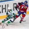KHL, Lev Praha - Salavat Julajev Ufa: Nathan Oystrick - Sergej Zinovjev