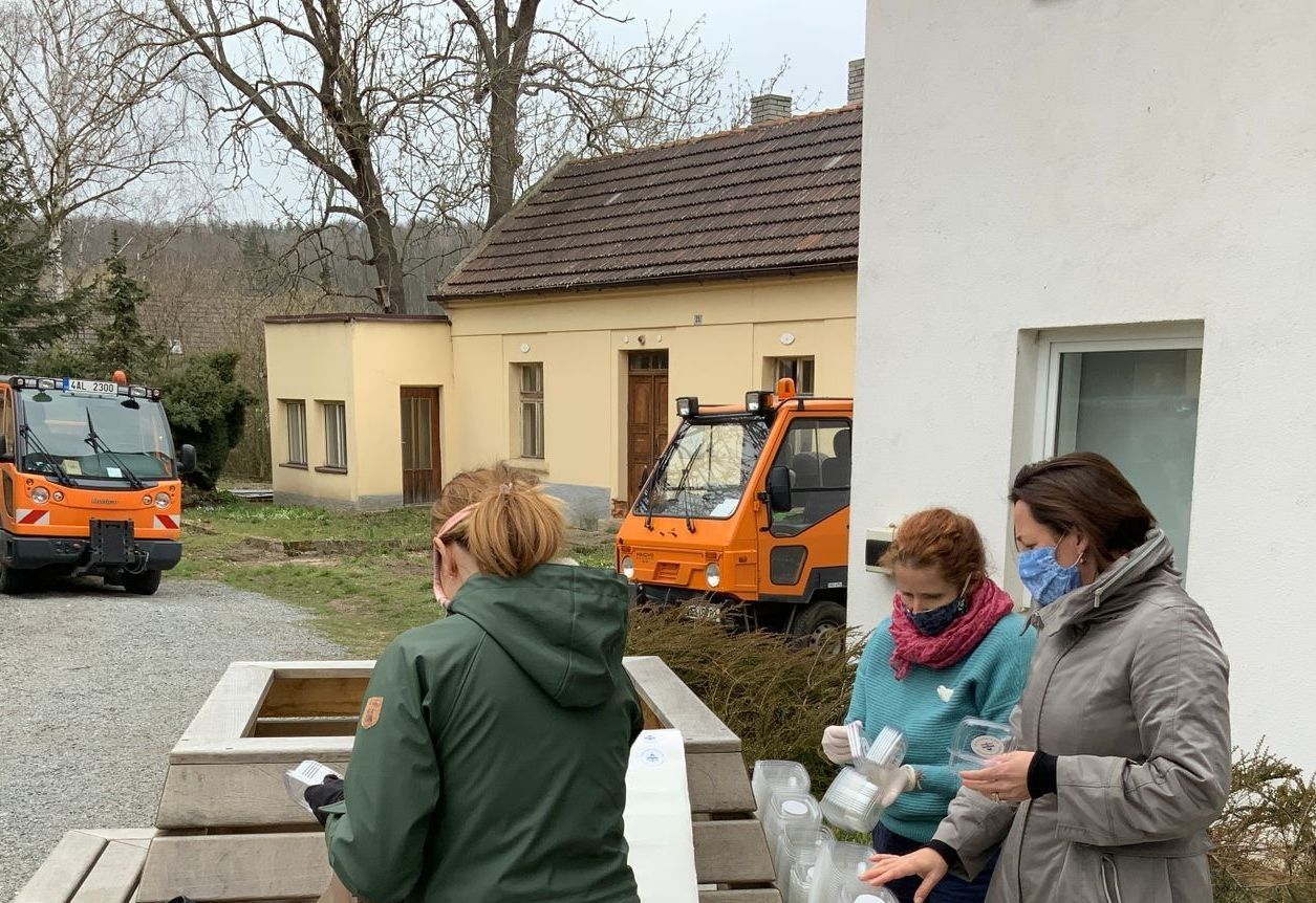 Statenice - knihovna - Obývák vesnice