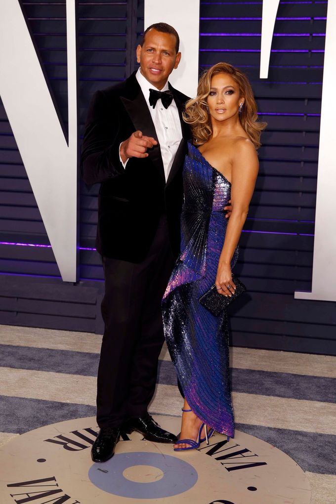 91st Academy Awards – Vanity Fair – Beverly Hills, California, U.S., February 24, 2019 – Alex Rodriguez and Jennifer Lopez. REUTERS/Danny Moloshok