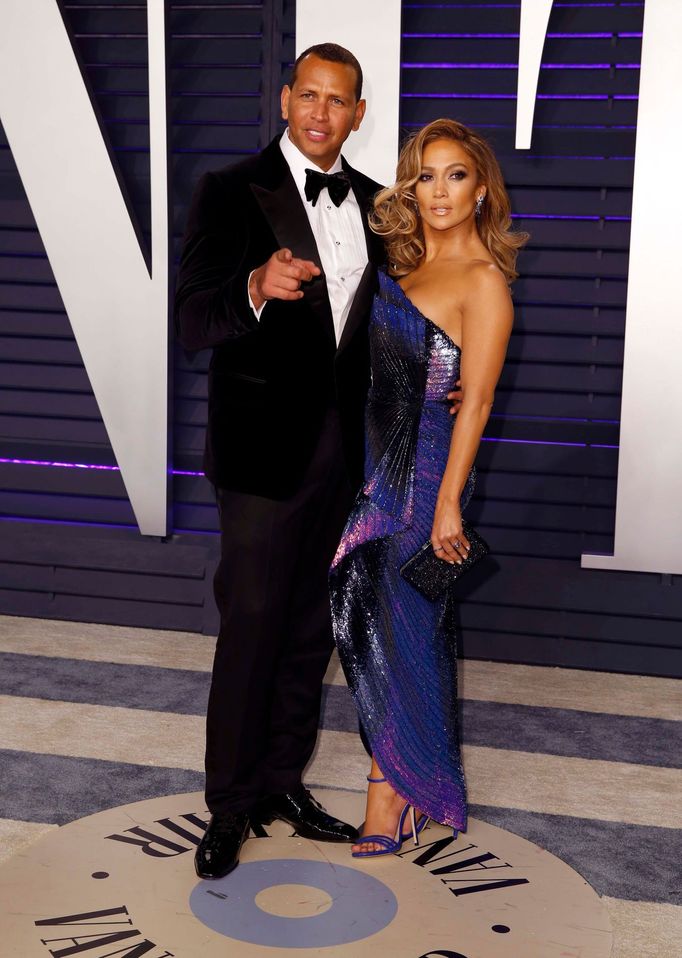 91st Academy Awards – Vanity Fair – Beverly Hills, California, U.S., February 24, 2019 – Alex Rodriguez and Jennifer Lopez. REUTERS/Danny Moloshok