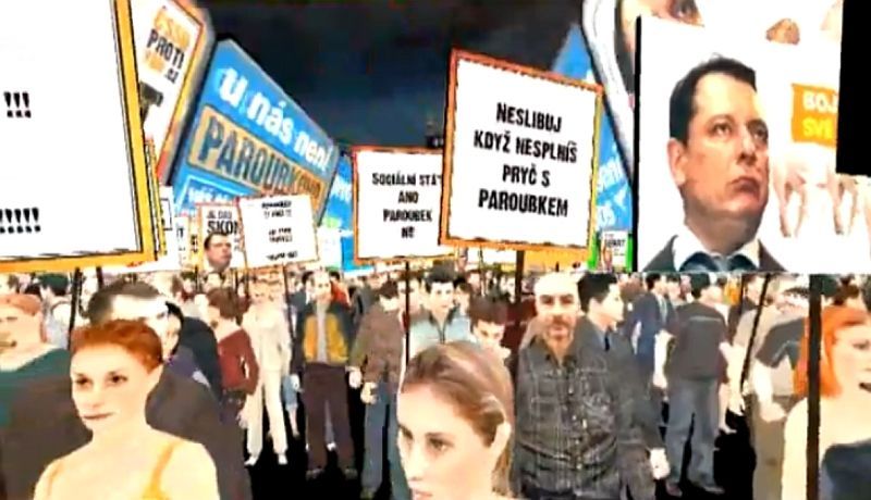 Virtuální demonstrace