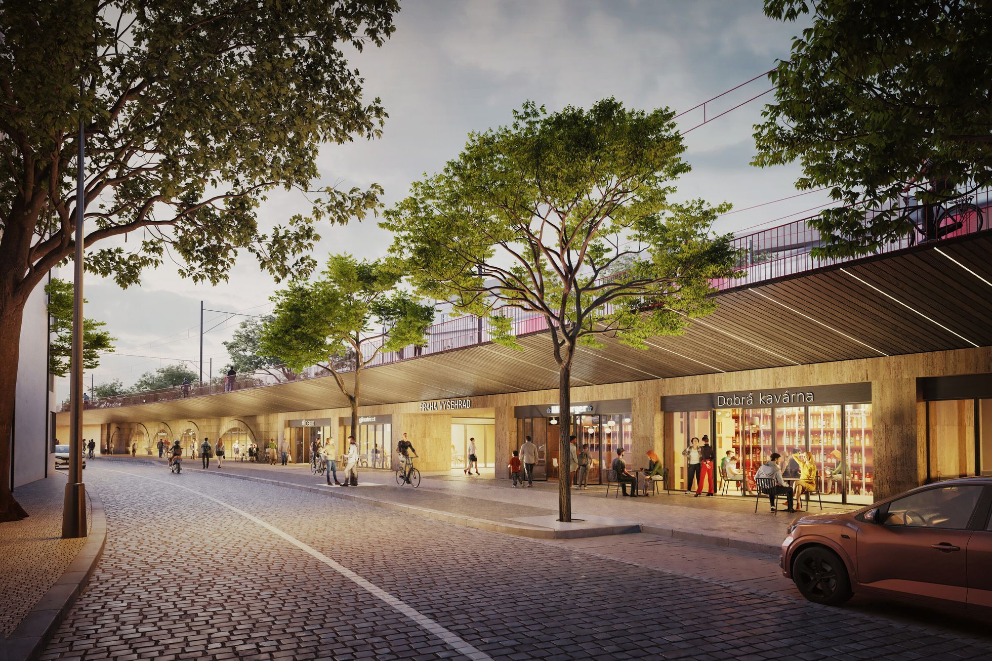 Vyšehrad, most, železniční most, stavba, rekonstrukce, demolice, iniciativa, debaty, vizuliazace